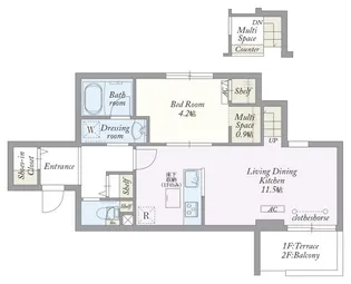 My Style vintage 根岸【2階】の間取り