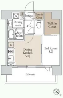 グランカーサ三ノ輪III【10階】の間取り