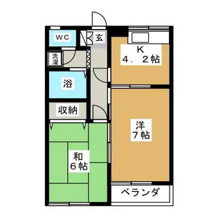 フタチュウファーム1【1階】の間取り
