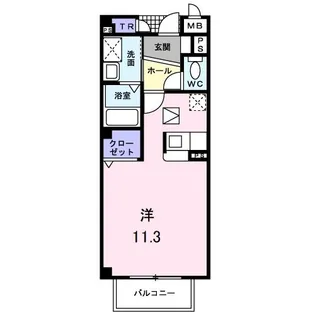 マルベリーII【2階】の間取り