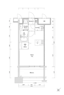 エンクレスト博多駅南GRACE【3階】の間取り