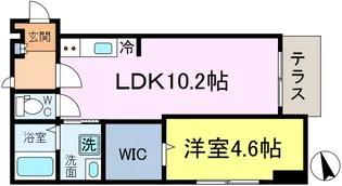 プレミアムコートアネックス【2階】の間取り
