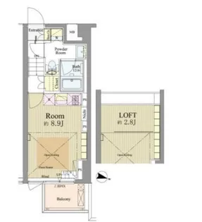 神楽坂南町ハウス【1階】の間取り