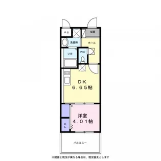 カシマ河原町【8階】の間取り