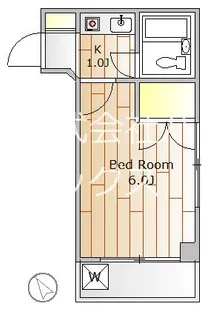 ファミール洗足【3階】の間取り