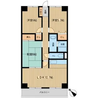 エスポワール ルーチェ【3階】の間取り
