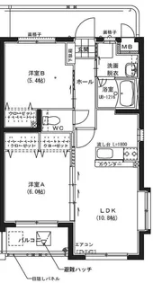 エリュシオン2【3階】の間取り