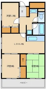 トーカド宮崎台【5階】の間取り