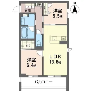 新築 シュプリーム【2階】の間取り
