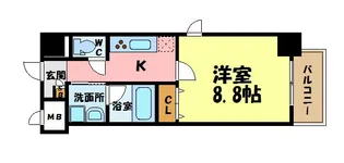 プラチナム【8階】の間取り