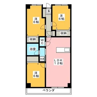 ルイボステー1【1階】の間取り