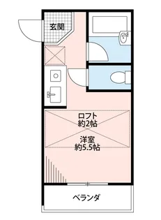 パンシオンつきみ野【2階】の間取り
