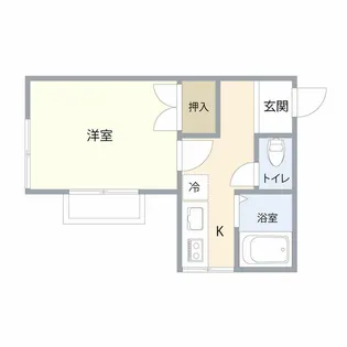 alba八乙女【1階】の間取り