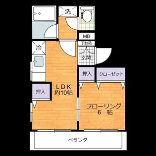 アメニティコート【4階】の間取り