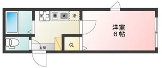 Glanz亀有【3階】の間取り