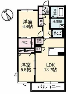 gardens Kawauchi【3階】の間取り