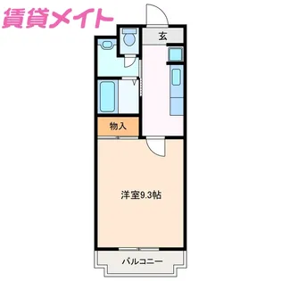 グレイスヒル【2階】の間取り
