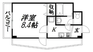 オリーブ【3階】の間取り