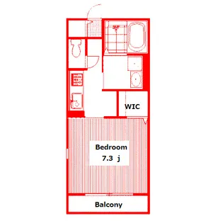 メゾン・ライトA【1階】の間取り
