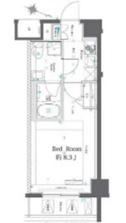 AZEST東十条【4階】の間取り