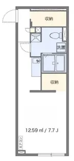 アルクAu Soleil【1階】の間取り