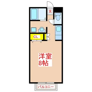 コートいわさき【2階】の間取り