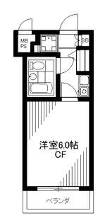 クリオ藤が丘壱番館【1階】の間取り