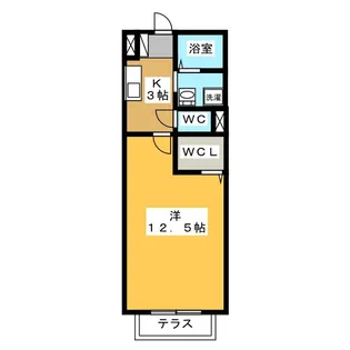 コンフォートアベニュー【2階】の間取り
