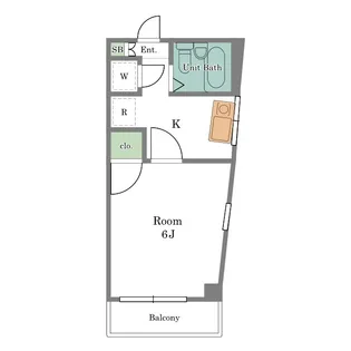 クレストカスガ【3階】の間取り