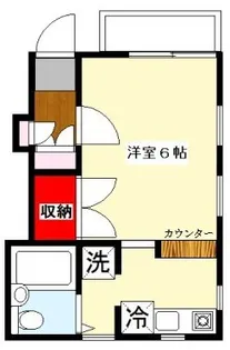 ハウゼナカムラ【1階】の間取り