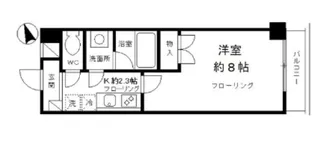 ジャルダンM・K【1階】の間取り