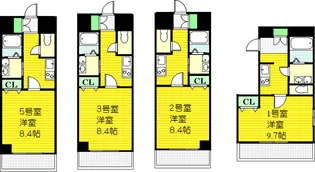 Star Crest.【3階】の間取り