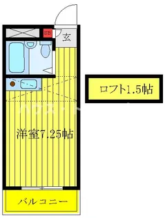 TKラヴィドール【1階】の間取り