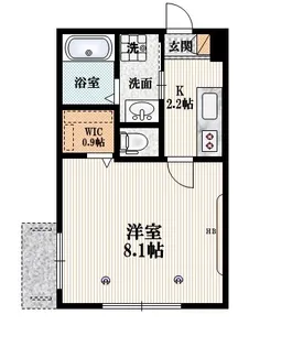 Abby House【1階】の間取り