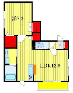 Fammille【3階】の間取り