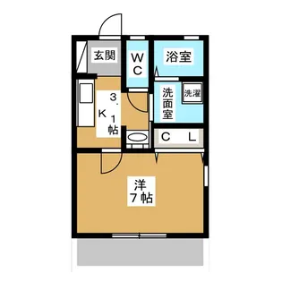 グランメゾンwatanabe金城町【1階】の間取り