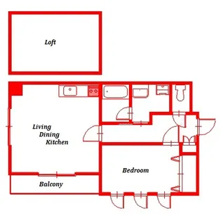 コリーナ横浜【2階】の間取り