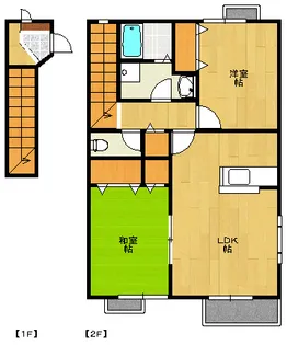 Seiwa Residence II【2階】の間取り