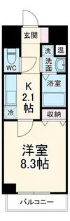 ローデア【5階】の間取り