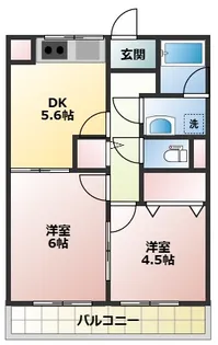 メゾン・ドゥ・フクセン【3階】の間取り