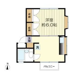 ヴェルデ三田【2階】の間取り