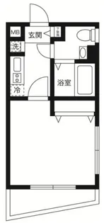 EL MAISON DAIKANE【2階】の間取り