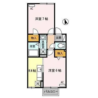 セジュール252【2階】の間取り