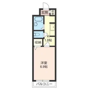 アメニティコート【2階】の間取り