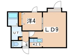 モントレ表参道【2階】の間取り