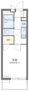 レオパレスファルケ【2階】の間取り