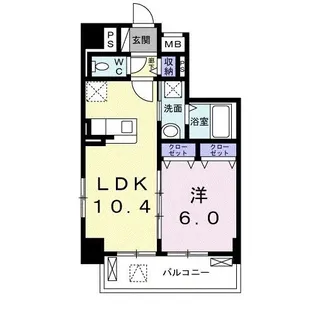 クラシェス深江【9階】の間取り