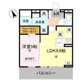 D’s 北条1丁目【1階】の間取り