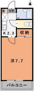 カランドリエ松島【2階】の間取り