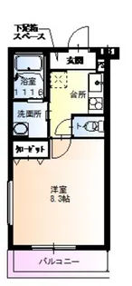 フジパレス堺大浜南町【3階】の間取り